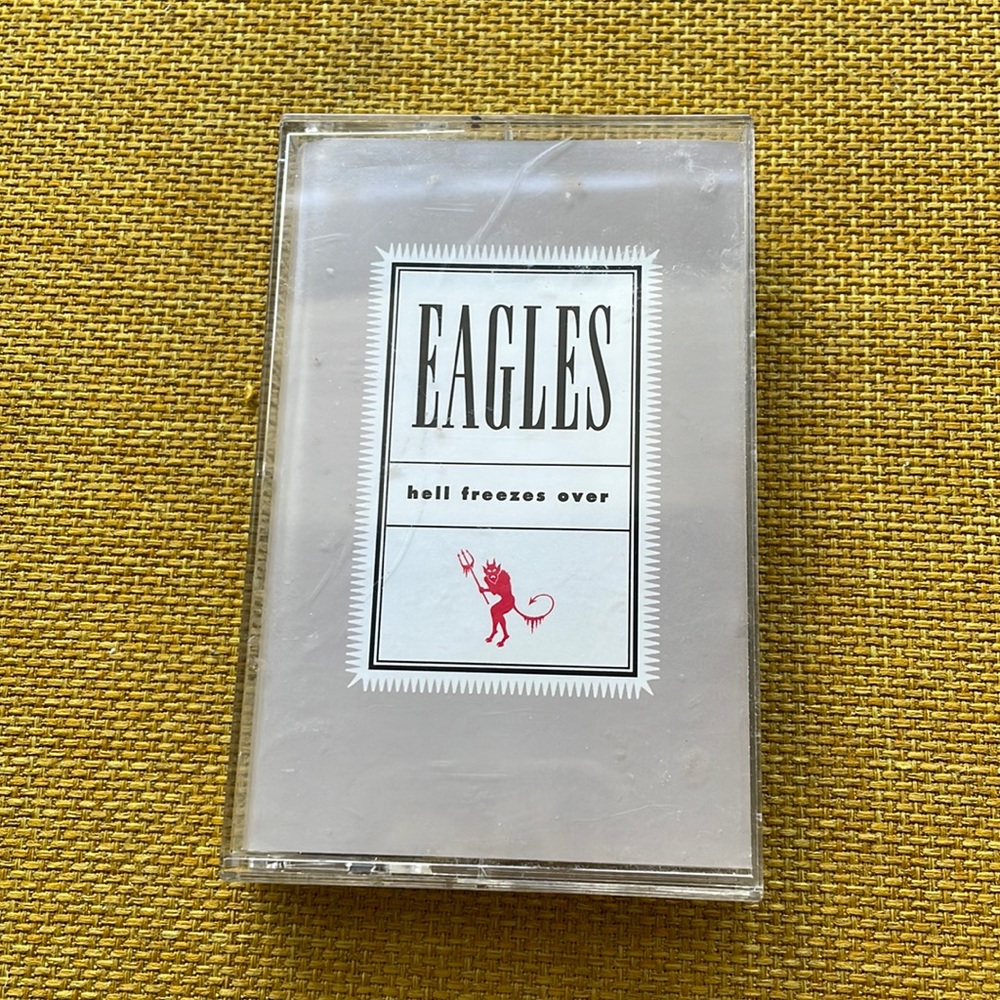 Eagles Hell Freezes Over Cassette Tape